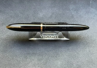 Restored Sheaffer Balance 500 Black FP, Military Clip, 14 K #5 Fine Nib - Image 1 of 4