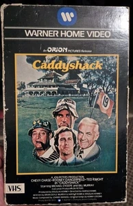 🔥Caddyshack VHS 1981 Big Box Gate Fold Cover Warner Home Video 🔥 - Picture 1 of 4