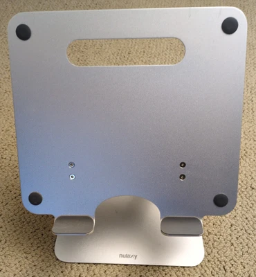 Soporte para portátil Nulaxy plateado ergonómico ajustable de 10"-17,3" Foto 1 de 3