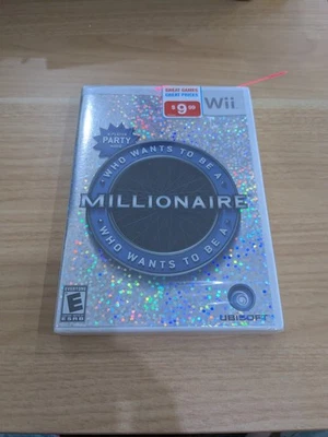 T1 Who Wants to Be a Millionaire (Nintendo Wii, 2010) Brand New Factory Sealed - Image 1 of 2