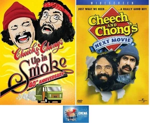 Cheech & Chong'S UP IN SMOKE & NEXT MOVIE 2 DVD Set New - Bild 1 von 4