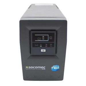 SOCOMEC NET-800-PE UPS 800VA 480W UNTERBRECHUNGSFREIE GRUPPE 3 STECKDOSEN + USB - Bild 1 von 6
