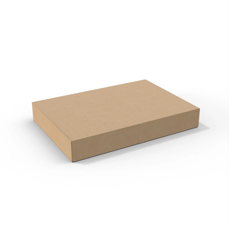 ERHARD-TRADING Maxibriefkarton Warensendung Verpackungen Außenmaß 350x250x50 mm einwellig