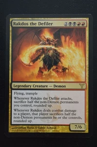Magic The Gathering MTG RAKDOS THE DEFILER Dissension LP Lightly Played - Picture 1 of 2