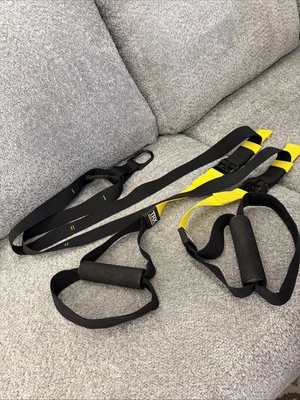 Emerce Training Suspension Trainer Home/Travel Only Main Training Strap Kit Good - Photo 1/3
