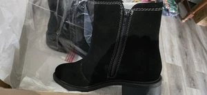 Ralph Lauren Women’s ‘Shelby’ Suede Leather Black Boots Size 8.5 - Picture 1 of 2