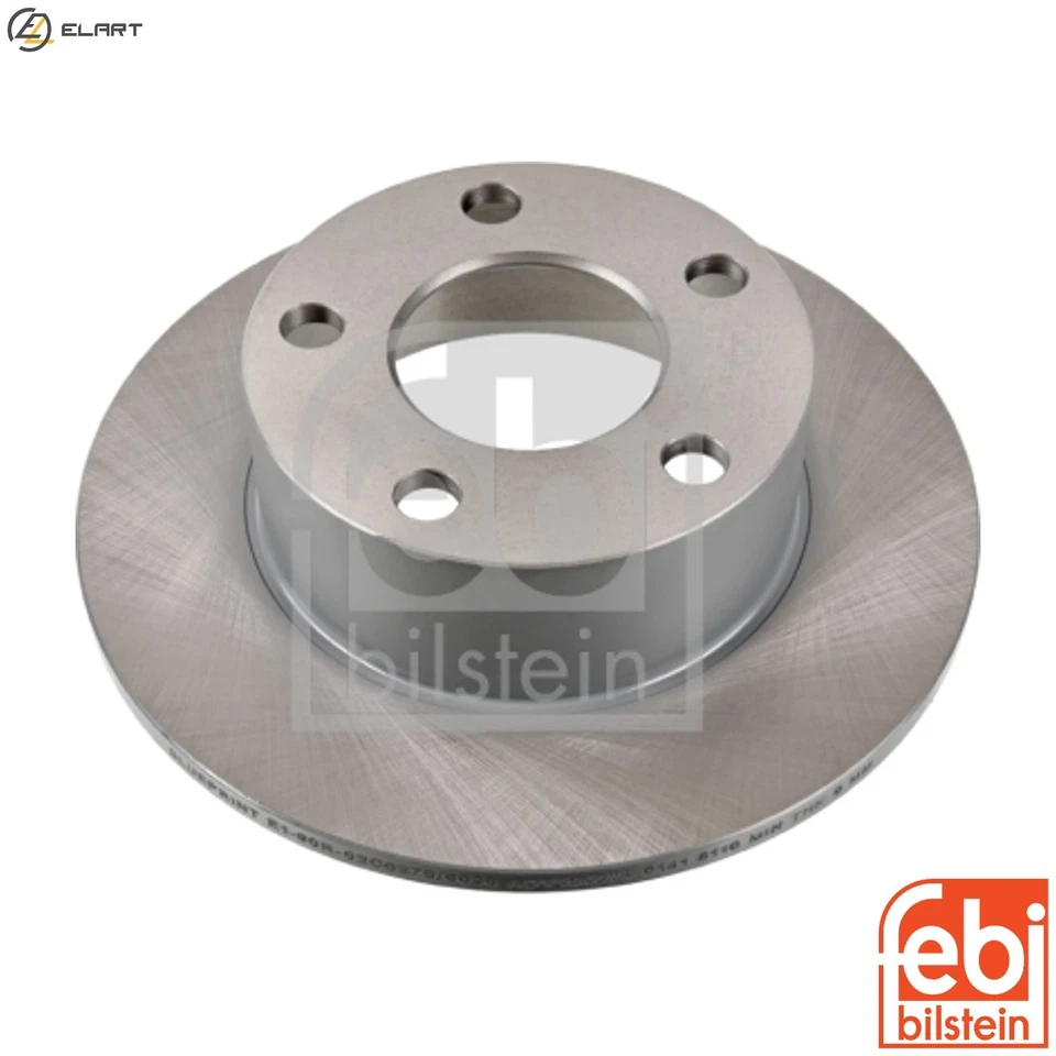 2x BRAKE DISC 09075 FOR SKODA VW AUDI 100 A6/S6 500 BWW/BSS 2.0L AZM 2.0L 4cyl - Image 1 of 4