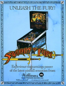 Flipper ROM SOUND- UND SPRACHSET (4 Chips) Williams Swords of Fury System 11 L-1 - Bild 1 von 1