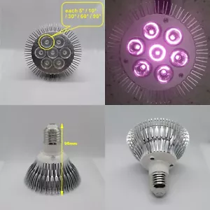 21W IR 850nm Infrared LED Lamp Spot Light Bulb PAR30 E26 E27 for night vision - Picture 1 of 6