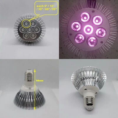 21W IR 940nm / 850nm Infrared LED Lamp Light Bulb PAR30 E26 E27 for night vision - Image 1 of 4