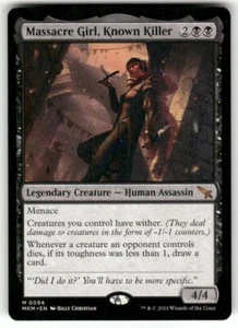 Massacre Girl, noto assassino MKM QUASI NUOVO MTG - Foto 1 di 2