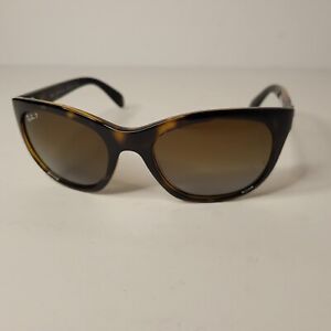 Ray Ban RB4216 Sunglasses Tortoise Havana Brown Gradient Square 710/T5 Polarized