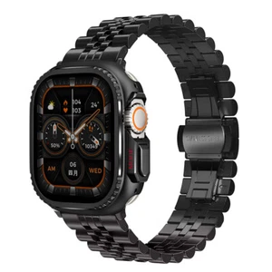 Metalowe etui + pasek do iWatch 10 9 8 7 6 SE Ultra 2 49mm Pasek Twarda osłona ochronna - Zdjęcie 1 z 14