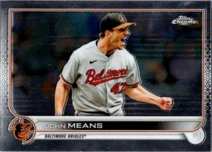 2022 Topps Chrome #176 John Means Baltimore Orioles - Bild 1 von 2