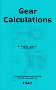 Gear Calculations – 1942 – International Correspondence Schools - reprint - Picture 1 of 3