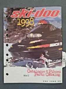 1998 Ski Doo Mini Z Snowmobiles Original Dealer Parts Book Manual Catalog - Picture 1 of 3