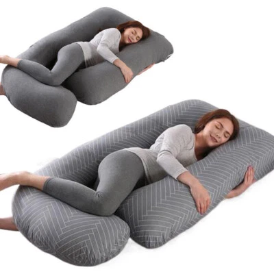 Ultra Size Pregnancy Pillow Maternity Tummy Contoured Body Pillow - Image 1 of 4