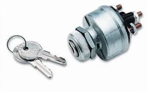 Interruptor de encendido un bisel de aluminio con llave de 4 posiciones de alta resistencia Hot Rod rat IS-01 - Imagen 1 de 2