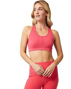 32 Degrees Cool Women's Fitted Seamless Racerback Sports Bra - Picture 1 of 29