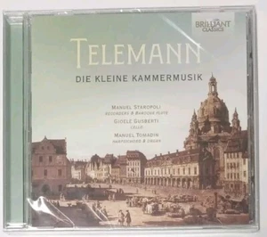 Cd Georg Philipp Telemann Telemann Die Kleine Kammermusik 2020 NUOVO SIGILLATO - Imagen 1 de 2