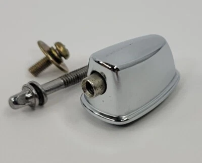 Mapex- Chrome Tom / Snare Drum Lug complete with Mounting Screw and Tension Rod - Image 1 of 4