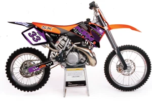 Kit gráfico KTM SX 125 250 SX125 SX250 P-1 OAGFX 2001-2002 - edición profesional - Imagen 1 de 2