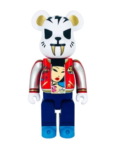 NEU Tokidoki Tokidoki x Be@rbrick Electric Tiger 1000% Sammlerstück Kunst - Bild 1 von 3