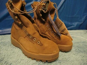 Botas de combate McRae 8430-01-632-2504 Gortex marrón clima templado para hombre 4,5 W  - Imagen 1 de 7