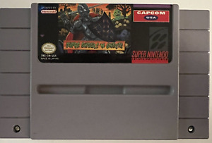 Super Nintendo Super Ghouls "N Ghosts, TESTED, in Very Good Condition!