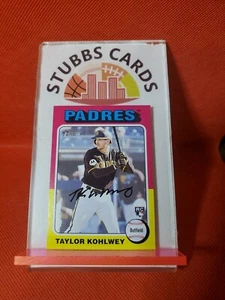 2024 Topps Heritage #154 Taylor Kohlwey - Picture 1 of 2