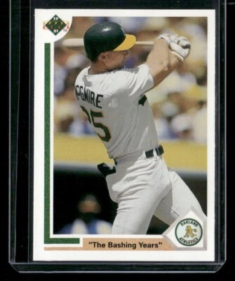 1991 Upper Deck - Mark McGwire #656 - Image 1 of 2