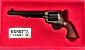 BERETTA STAMPEDE PISTOL MINIATURE TOY METAL VINTAGE PISTOLA NEW PER FABBRI - Imagen 1 de 18