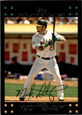 2007 TOPPS #333 MARK KOTSAY OAKLAND ATHLETICS