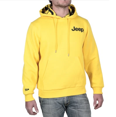 Felpa Gialla con Logo JEEP - ORIGINALE MERCHANDISING JEEP 6002351711 - Imagen 1 de 4