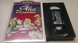 WALT DISNEY ALICE IN WONDERLAND VHS CLAM SHELL CASE - Picture 1 of 2