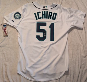 Ichiro Suzuki Seattle Mariners Authentic NWT Jersey PSA COA - Picture 1 of 5