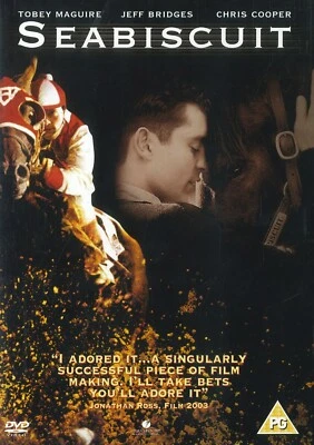 Seabiscuit (2003) DVD, Tobey Maguire, Jeff Bridges, Elizabeth Banks [Region 2] - Image 1 of 2