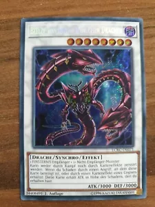 Yu-Gi-Oh! LCKC-DE071 Beelze de los dragones diabólicos Secreto Raro Casi Nuevo 1ª Ed - Imagen 1 de 1