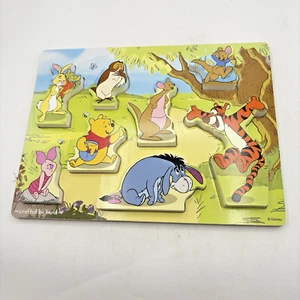 Melissa & Doug Disney Winnie the Pooh and Friends Wooden Chunky Puzzle (8 pcs) - Picture 1 of 9