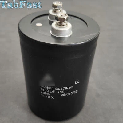 Condensador electrolítico inversor 1 pieza para B43564-S9578-M1 EPCOS 400V 5700UF Foto 1 de 4