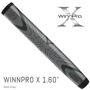 Empuñadura Putter Winn Pro X 1.60" Gris Oscuro El diseño de gran tamaño extremo - Imagen 1 de 4