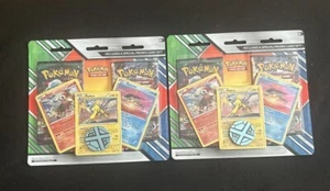 Pokémon Legendary Beasts Blister 2 Booster Packs 3 Holos & Coin 2017 ✨💎✨ - Picture 1 of 2