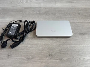 Cisco Meraki Firewall MX64-HW w/ Power Adapter UNCLAIMED - Bild 1 von 4