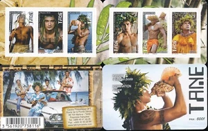 Briefmarke Polynesien Notizbuch C1131 ** Höhle REF DEL 88/3 - Bild 1 von 1