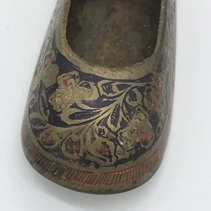 vintage brass slipper ashtray, Antique Collectibles - Picture 1 of 9