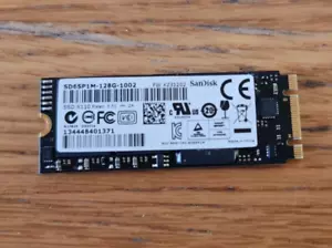 SanDisk X110 SD6SP1M-128G-1002 128GB M.2 SSD - Afbeelding 1 van 1