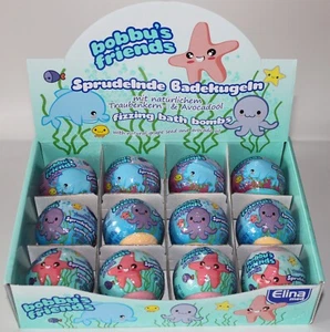 12 St. Sprudelnde Badekugeln Kinder / Badebombe Elina Kids / 12x100g *NEU&OVP* - Bild 1 von 2