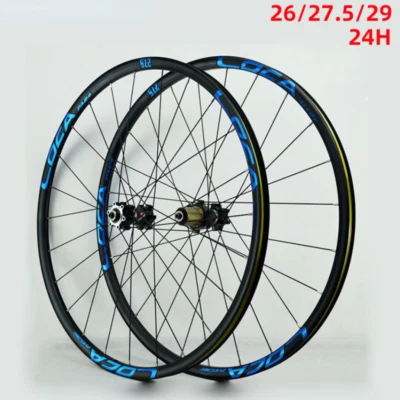 Ultraleicht Felge MTB Radsatz Straße Mountainbike 26/27.5/29inch 700C 8-12S - Bild 1 von 4