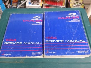 General Motors 1994 J Body Cavalier Service Manual 2 Books - Picture 1 of 14