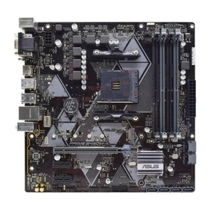 AMD B450 Motherboard ASUS PRIME B450M-A AM4 DDR4 for AMD 1/2nd Ryzen 3/5/7 CPU - Afbeelding 1 van 8
